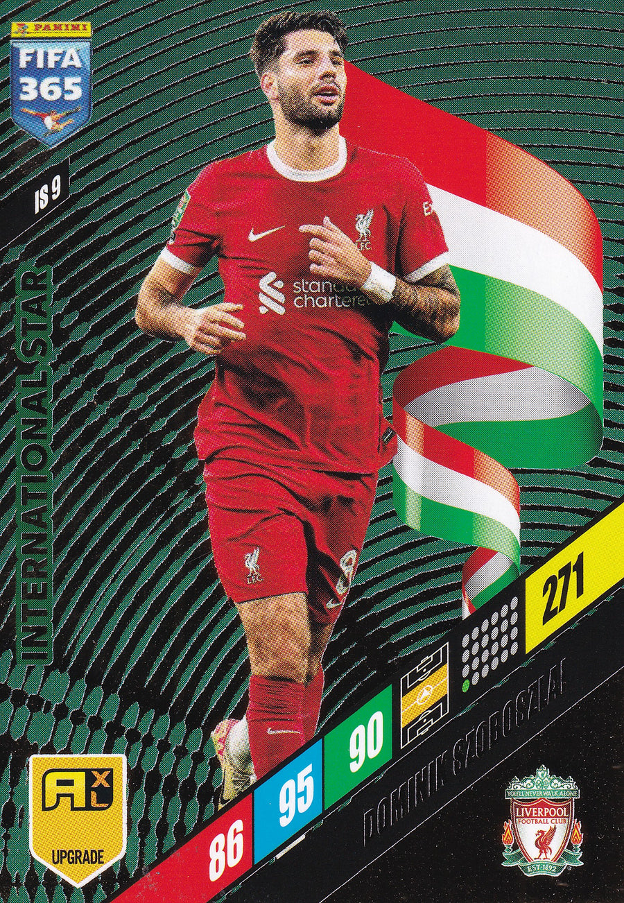 IS-09. DOMINIK SZOBOSZLAI - LIVERPOOL - INTERNATIONAL STAR