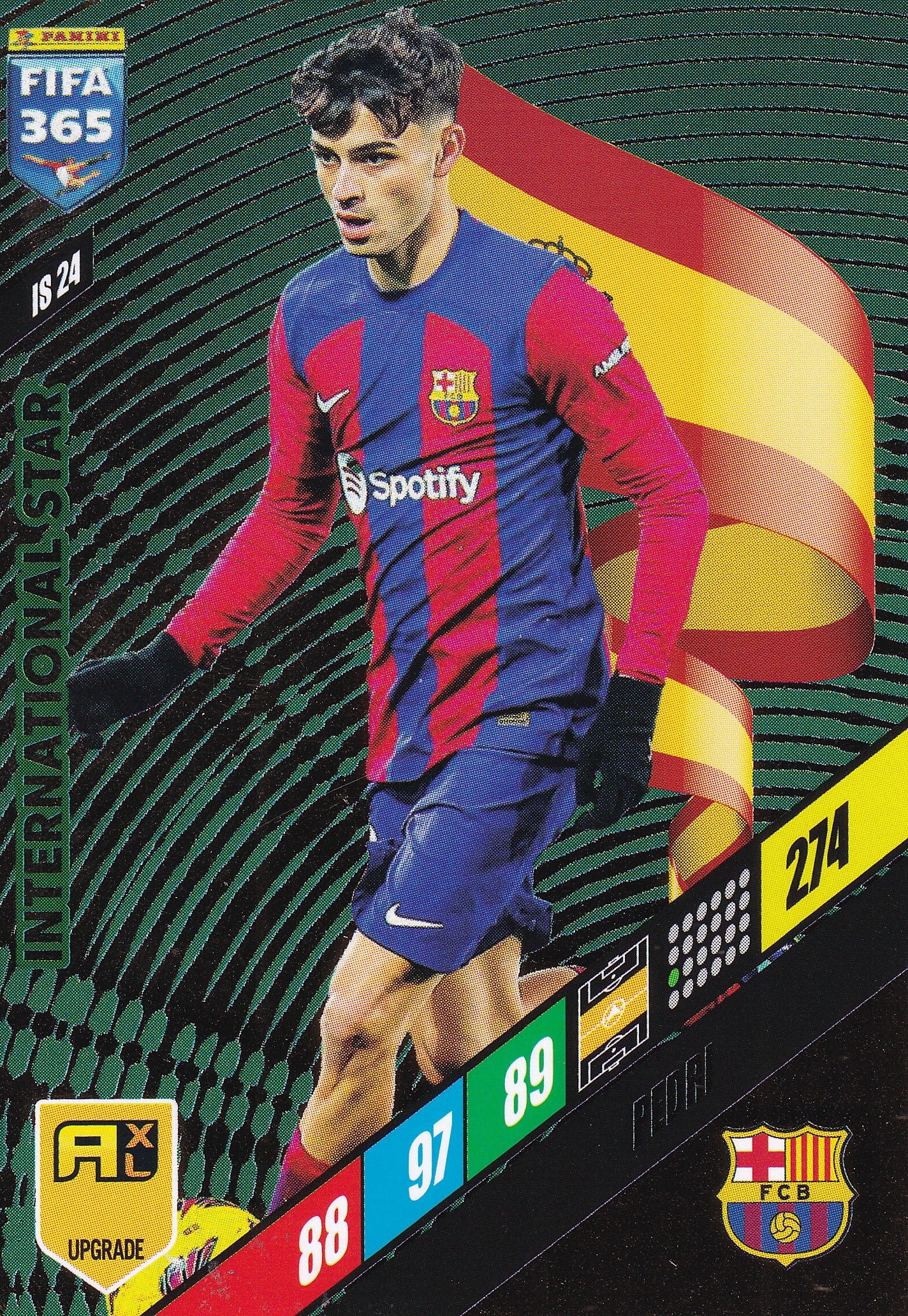 IS-24. PEDRI - FC BARCELONA - INTERNATIONAL STAR