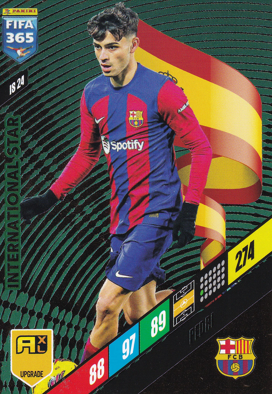 IS-24. PEDRI - FC BARCELONA - INTERNATIONAL STAR