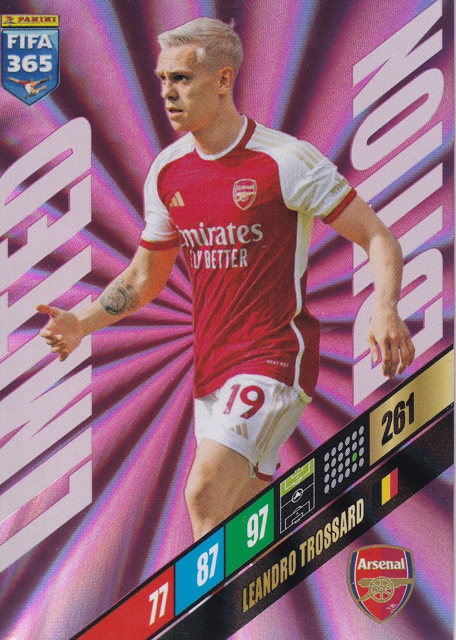 LE - LEANDRO TROSSARD - ARSENAL - LIMITED EDITION