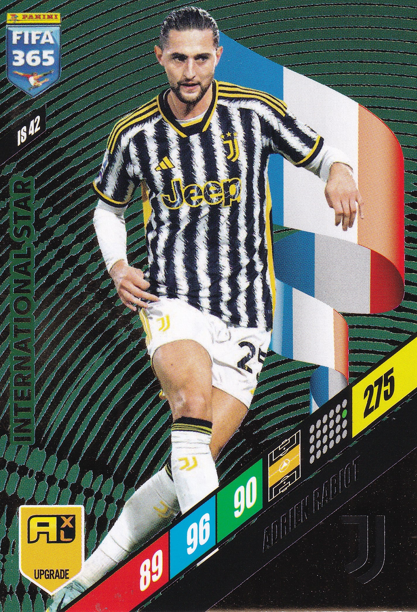 IS-42. ADRIEN RABIOT - JUVENTUS - INTERNATIONAL STAR