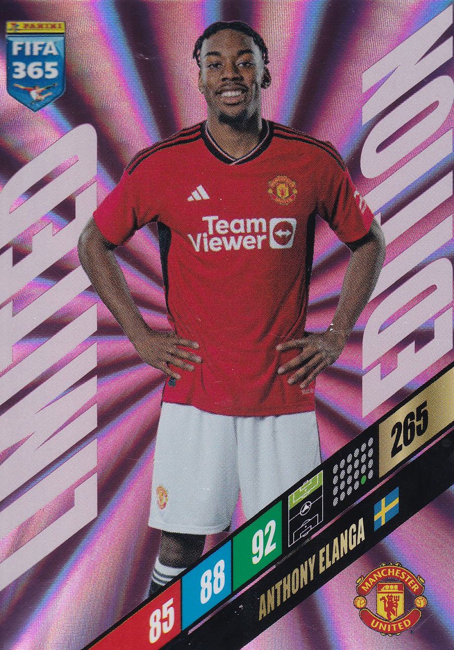 LE - ANTHONY ELANGA - MANCHESTER UNITED - LIMITED EDITION