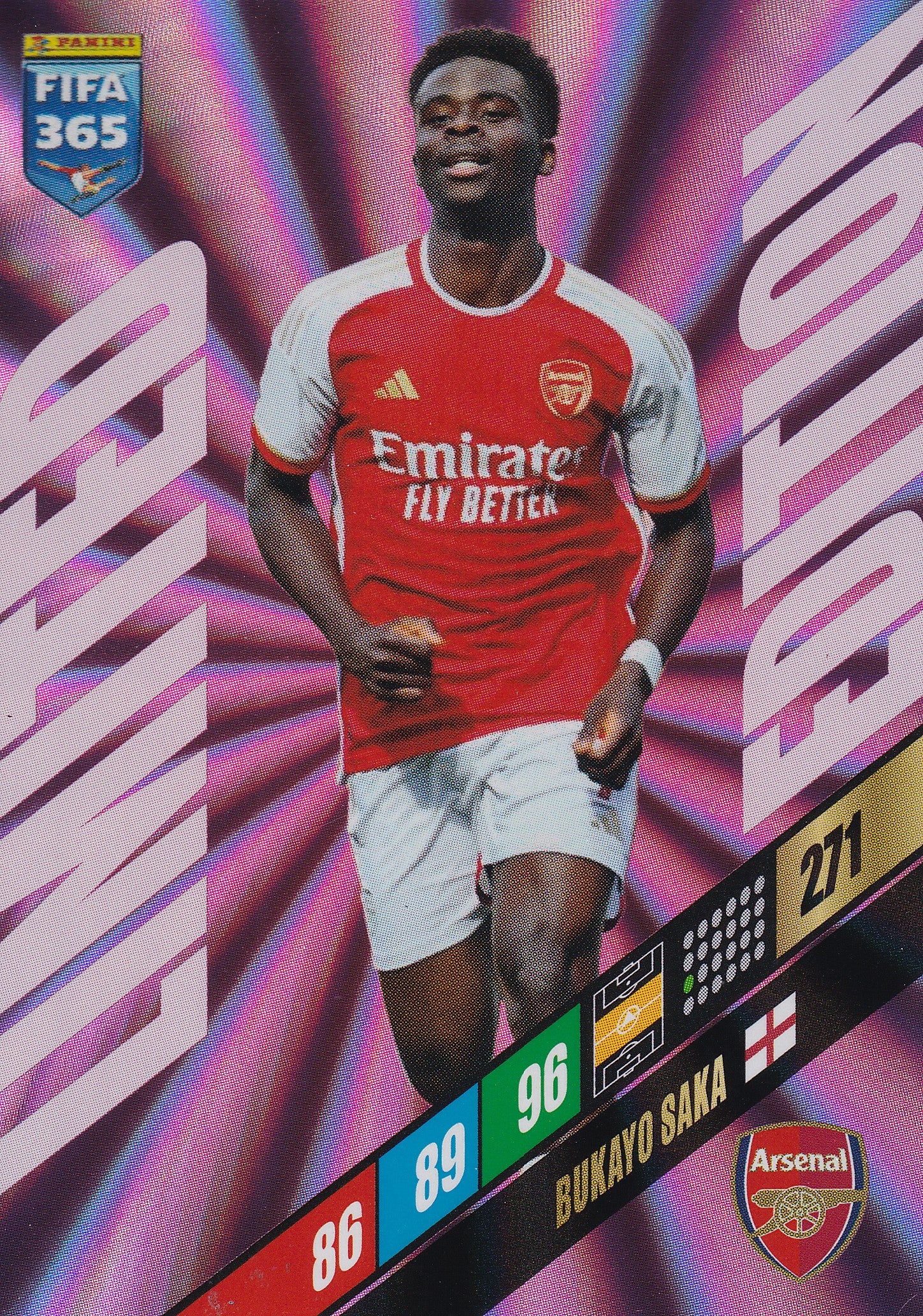 LE - BUKAYO SAKA - ARSENAL - LIMITED EDITION