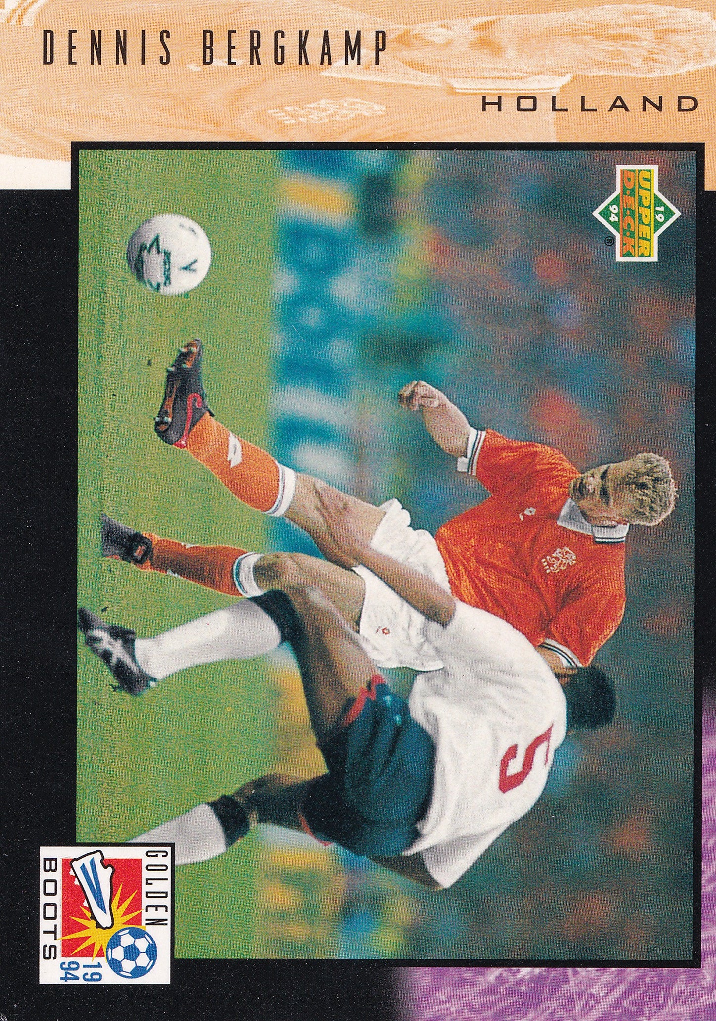 324. DENNIS BERGKAMP - HOLLAND - GOLDEN BOOTS