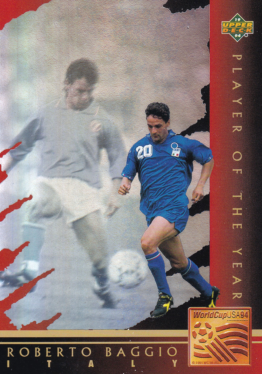 WC04. ROBERTO BAGGIO - ITALY - PLAYER OF THE YEAR