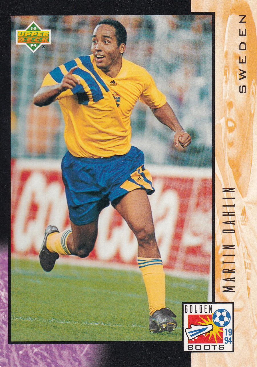 325. MARTIN DAHLIN - SWEDEN - GOLDEN BOOTS
