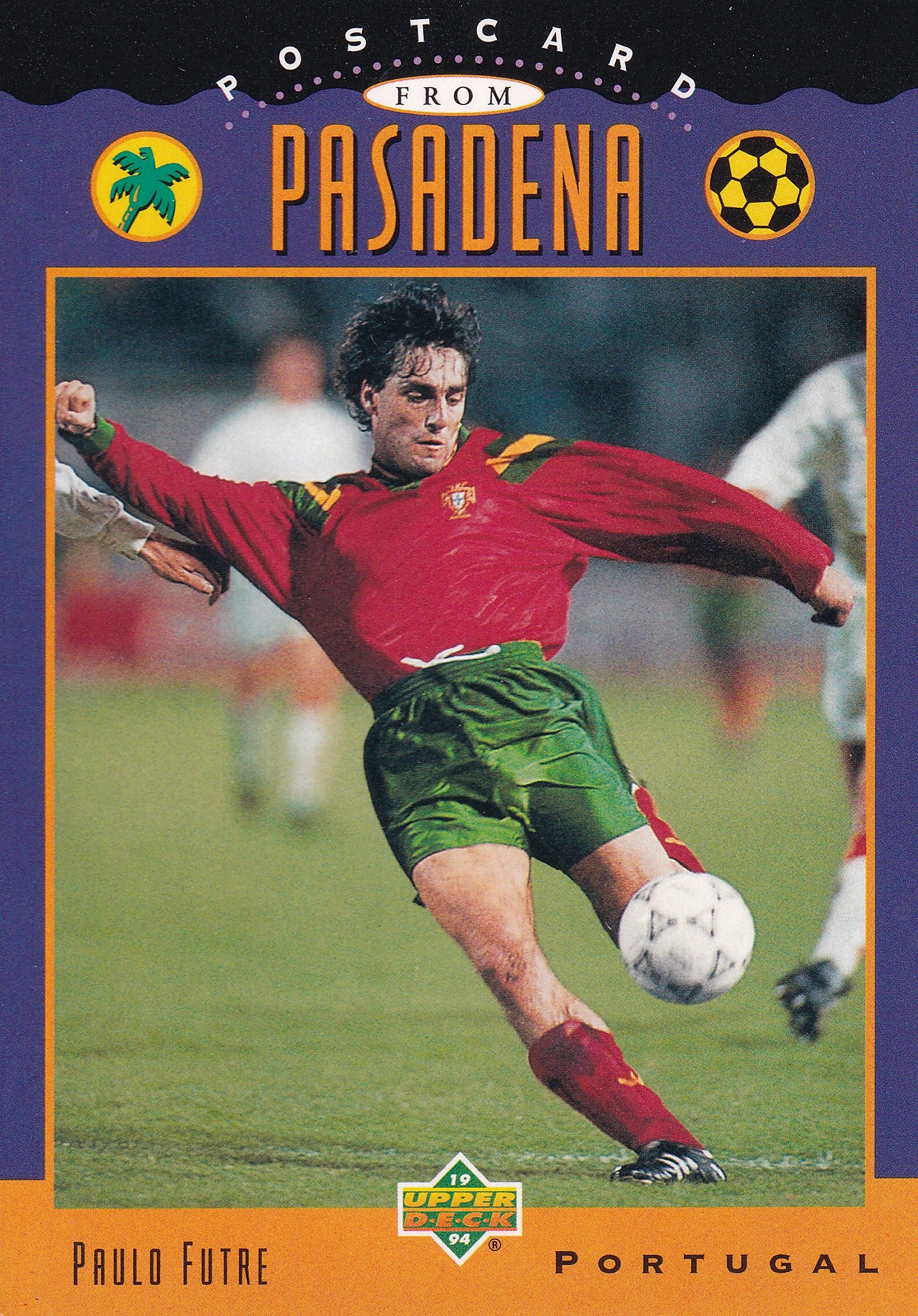 307. PAULO FUTRE - PORTUGAL - POSRCARD FROM PASEDENA