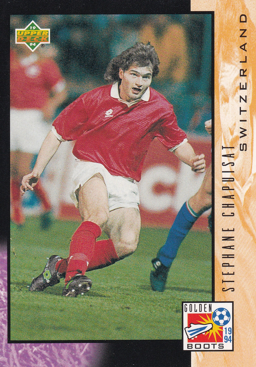 323. STEPHANE CHAPUISAT - SWITZERLAND - GOLDEN BOOTS