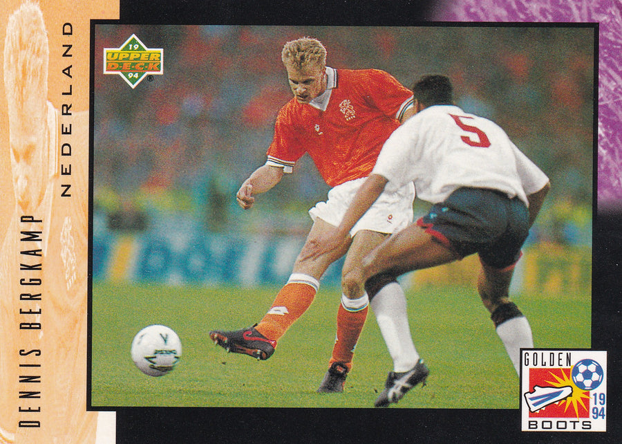 UD24. DENIS BERGKAMP - HOLLAND - GOLDEN BOOTS