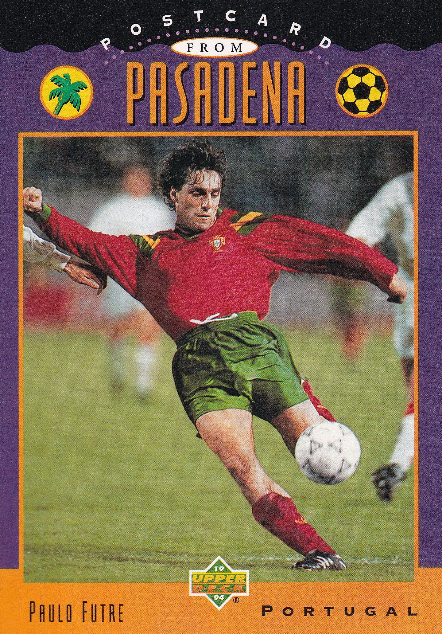 UD07. PAULO FUTRE - PORTUGAL - POSTCARD TO PASADENA