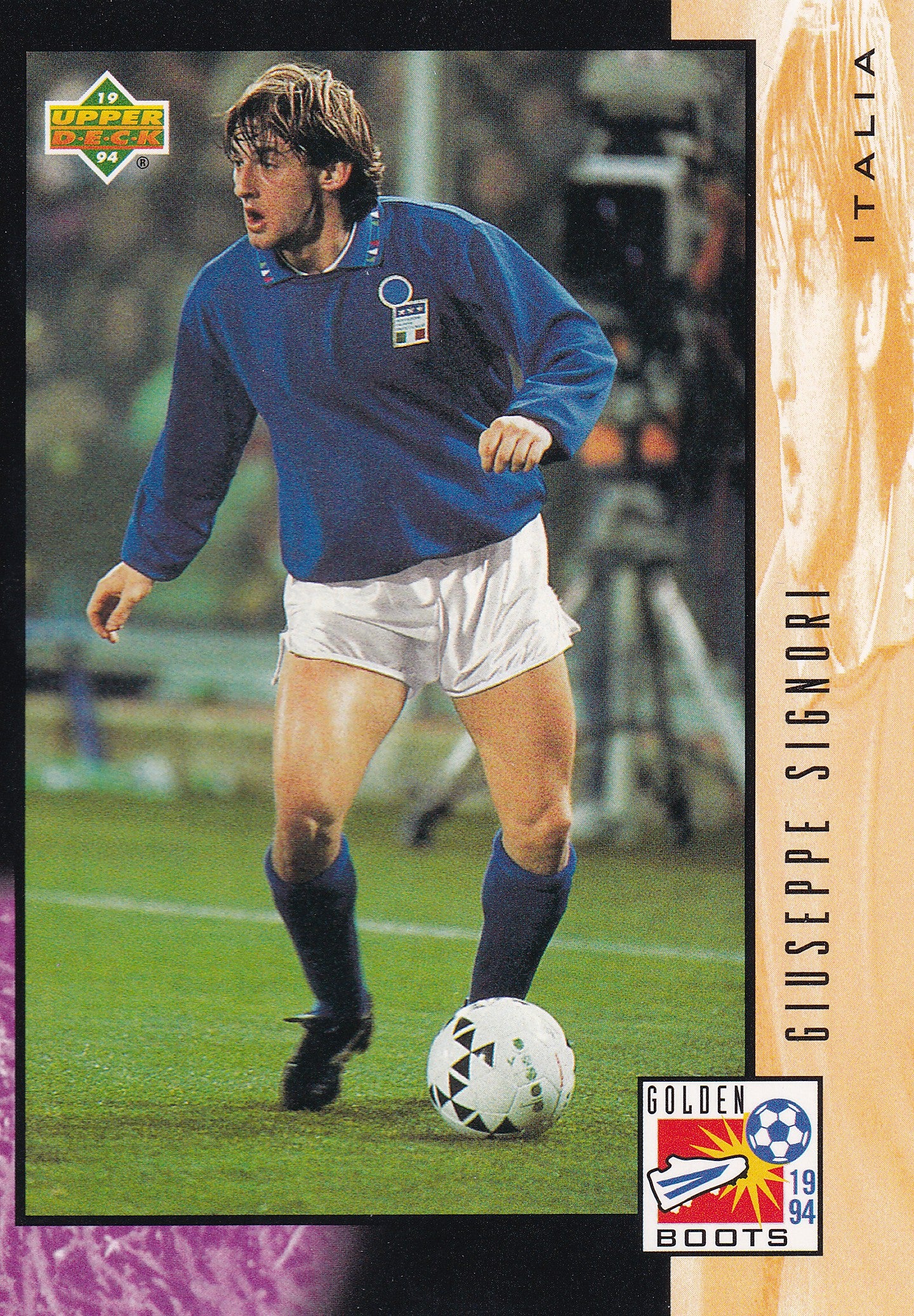 UD22. GIUSEPPE SIGNORI - ITALIA - GOLDEN BOOTS