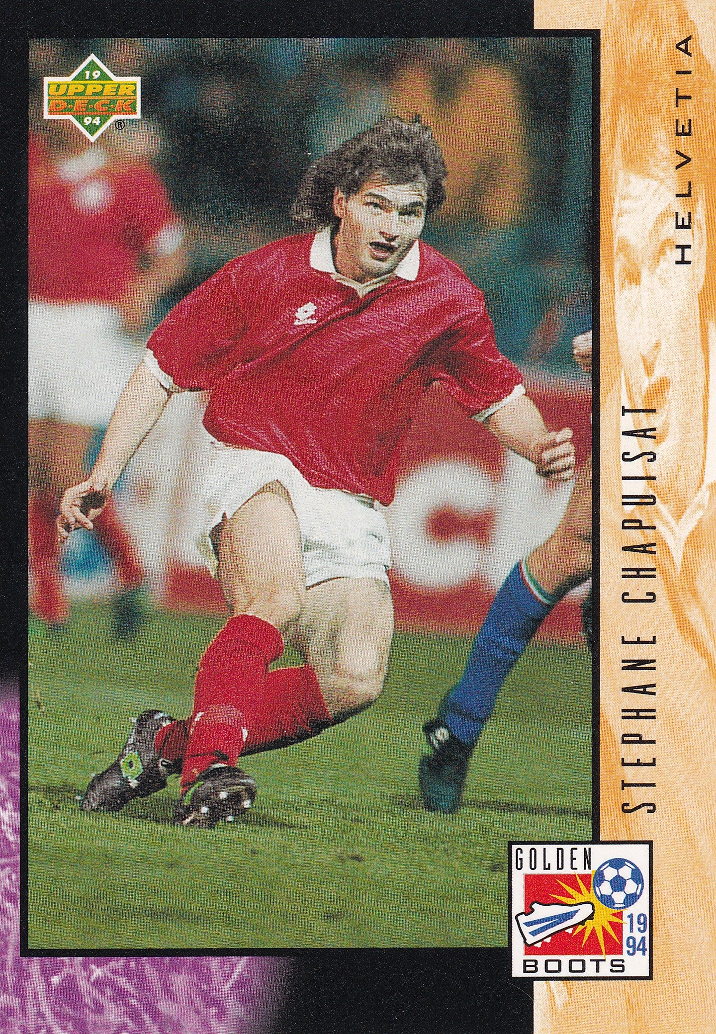 UD23. STEPHANE CHAPUISAT - HELVETIA - GOLDEN BOOTS