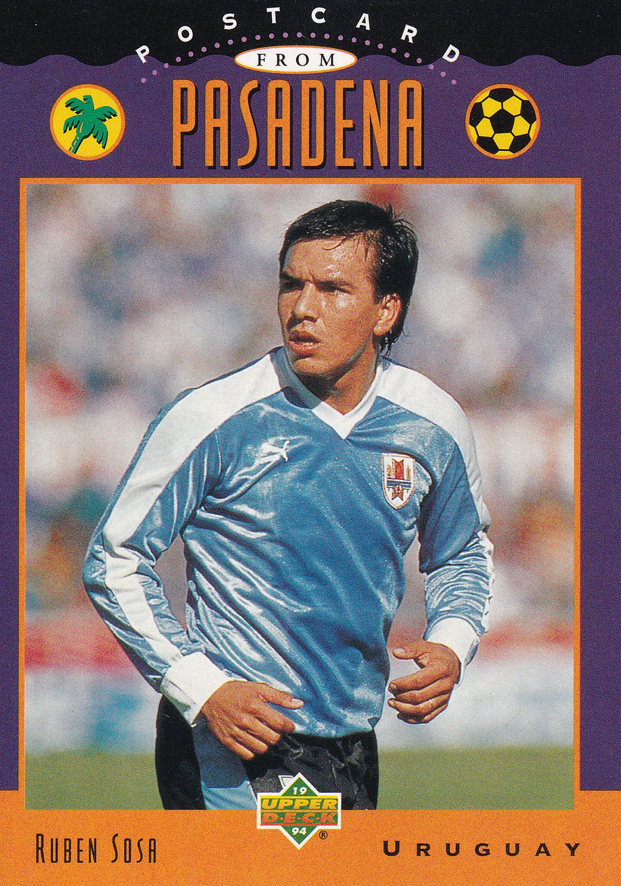 UD10. RUBEN SOSA - URUGUAY - POSTCARD TO PASADENA