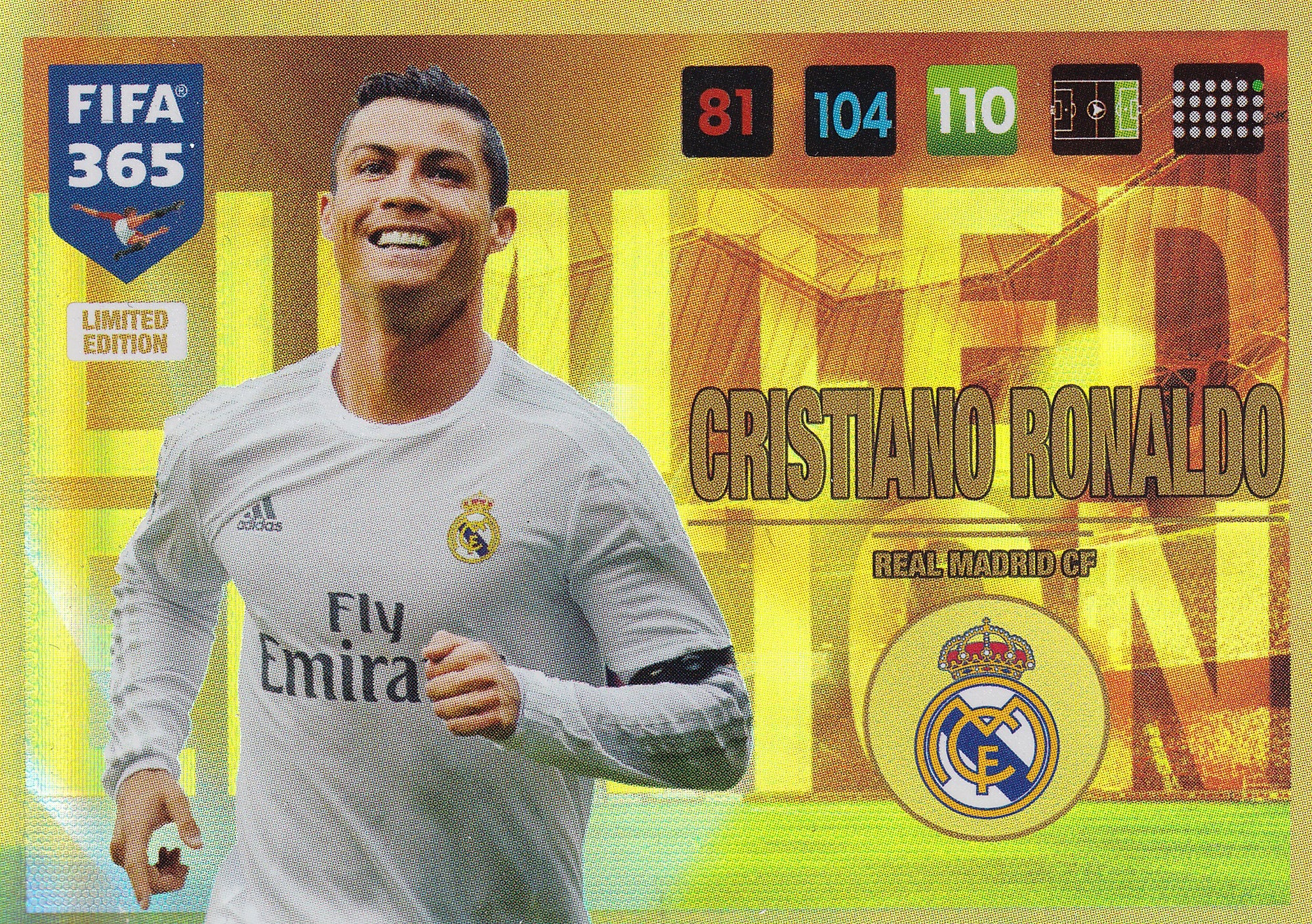 LE-2017. CRISTIANO RONALDO - REAL MADRID C.F. - LIMITED EDITION