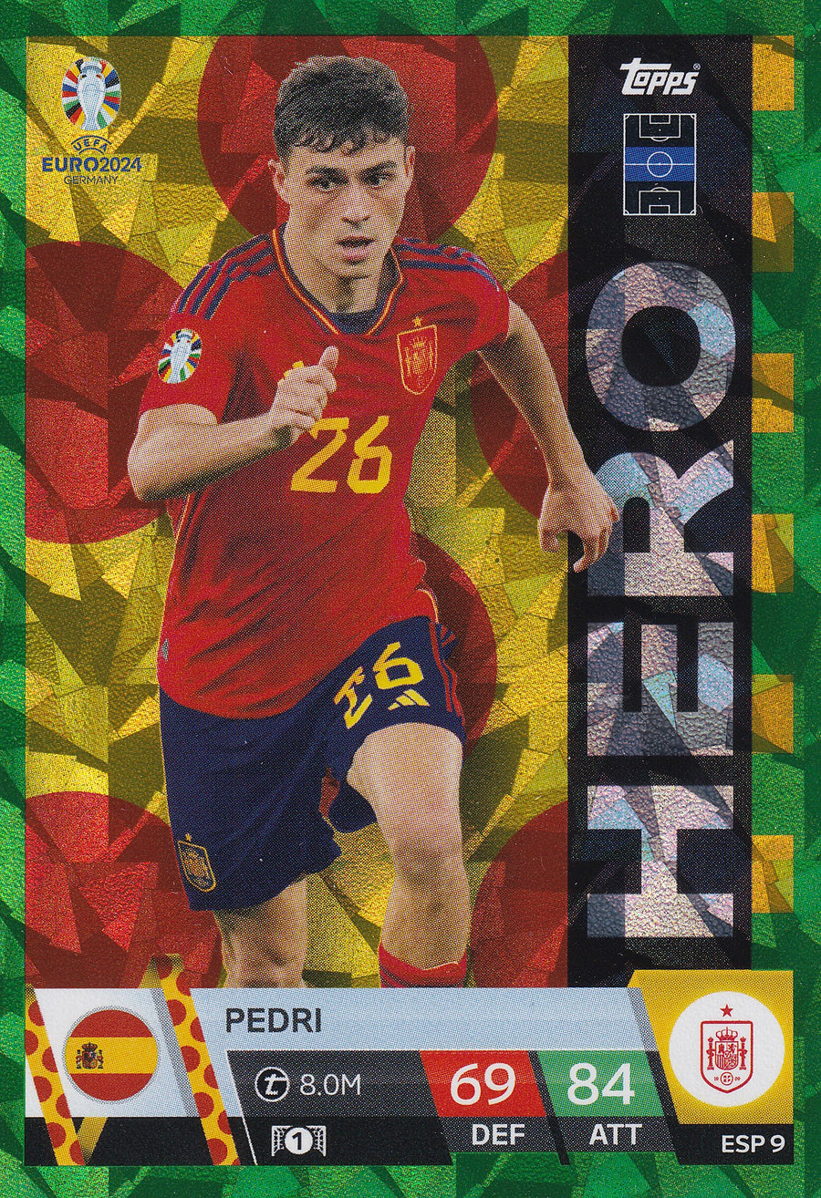 ESP.09 - PEDRI - SPAIN - GREEN