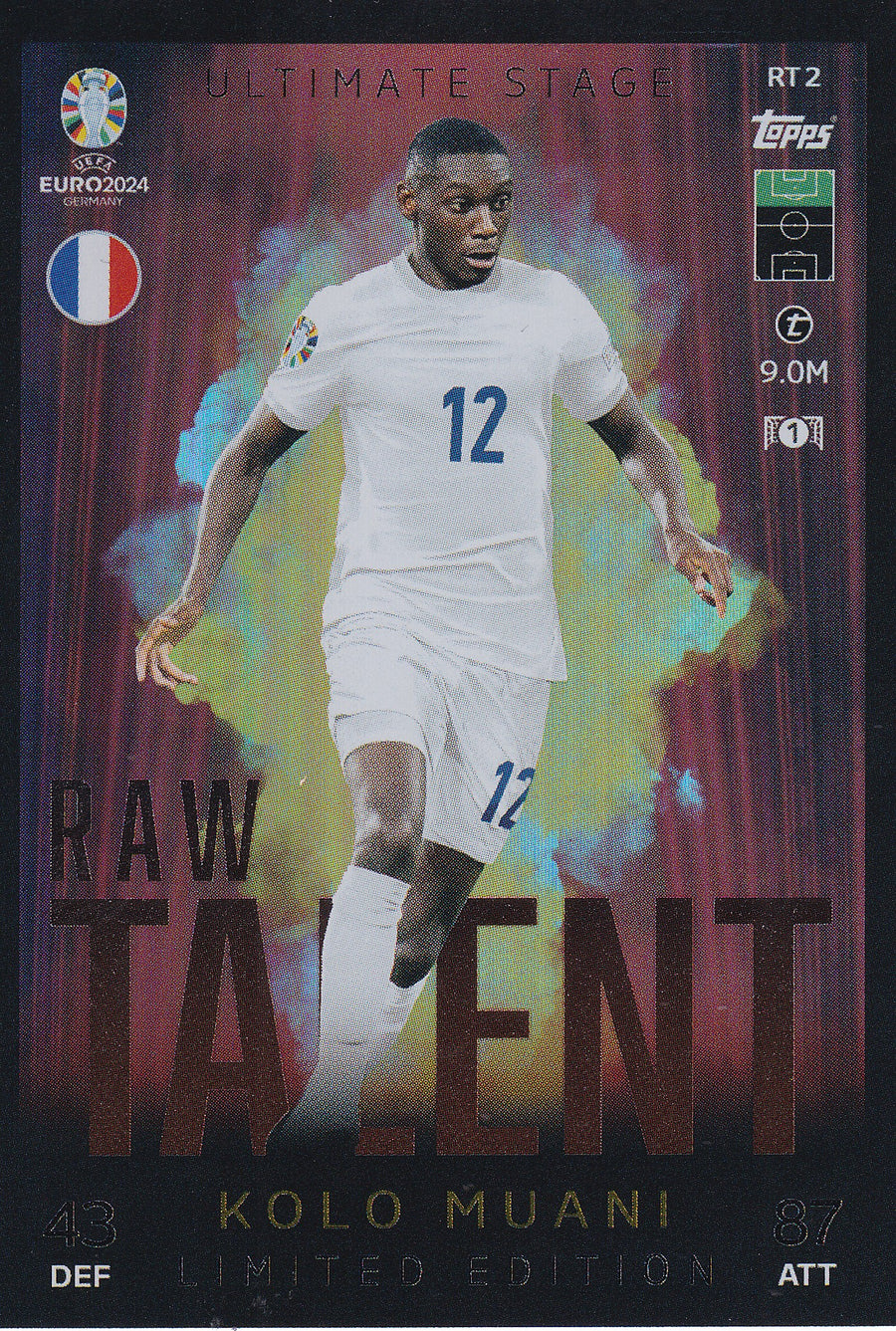 RT-02. RANDAL KOLO MUANI - FRANCE - ULTIMATE STAGE - LIMITED EDITION
