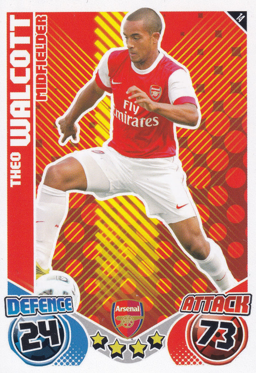 014. THEO WALCOTT - ARSENAL