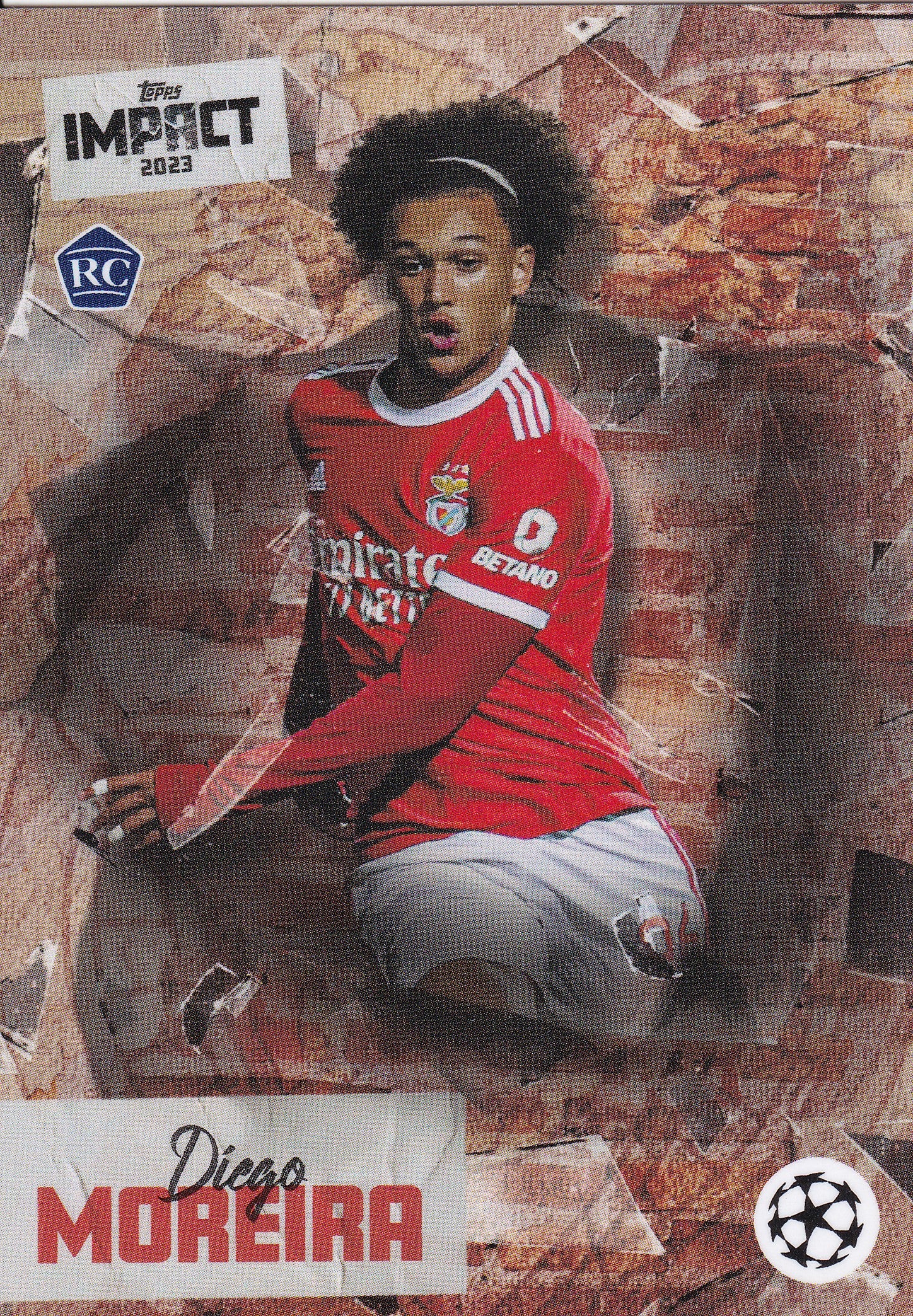 SL BENFICA - DIEGO MOREIRA - ROOKIE CARD