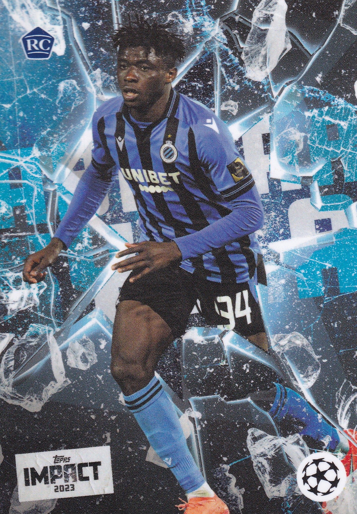 CLUB BRUGGE - ABAKAR SYLLA - ROOKIE CARD