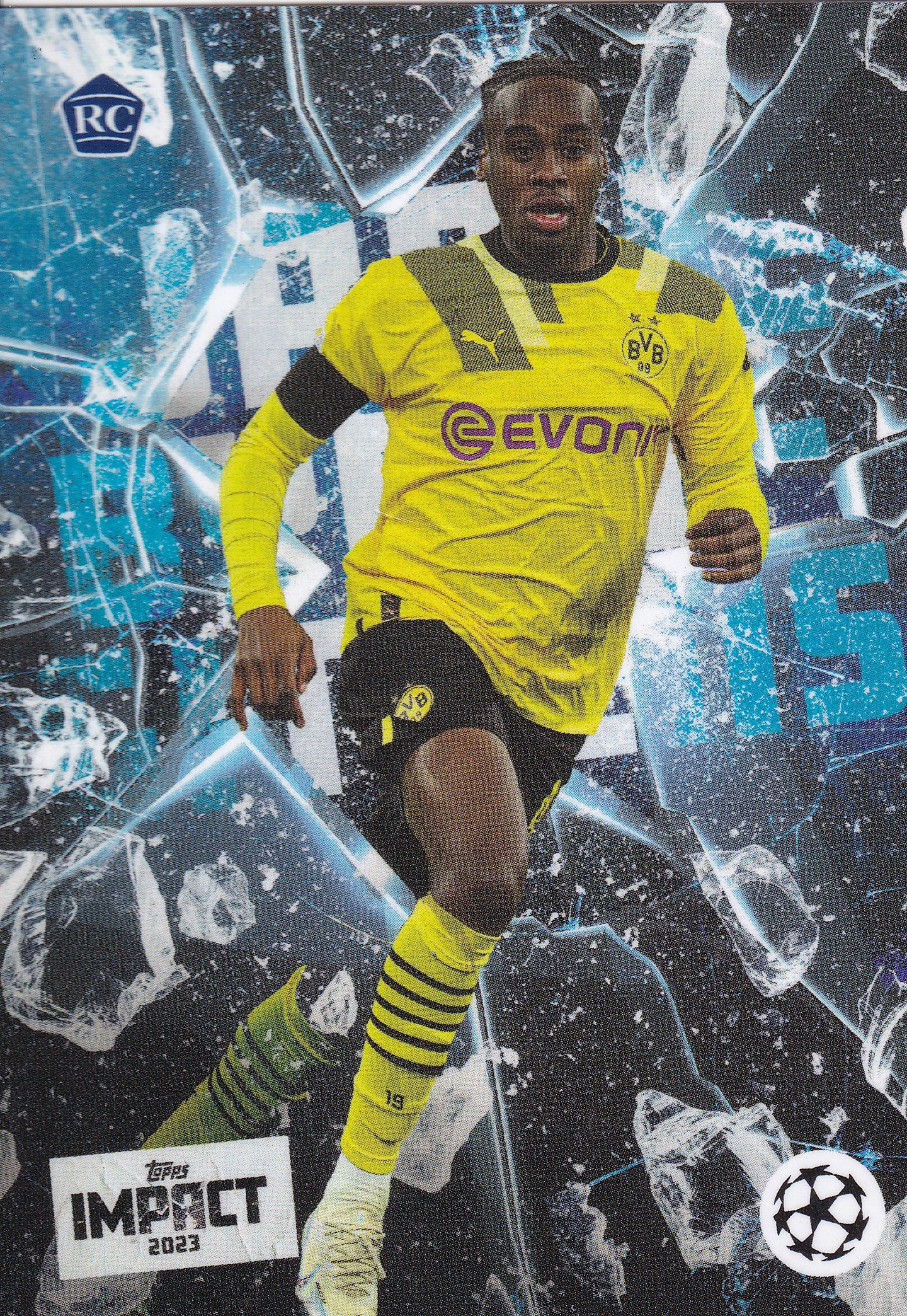 BORUSSIA DORTMUND - JAMIE BYNOE-GITTENS - ROOKIE CARD