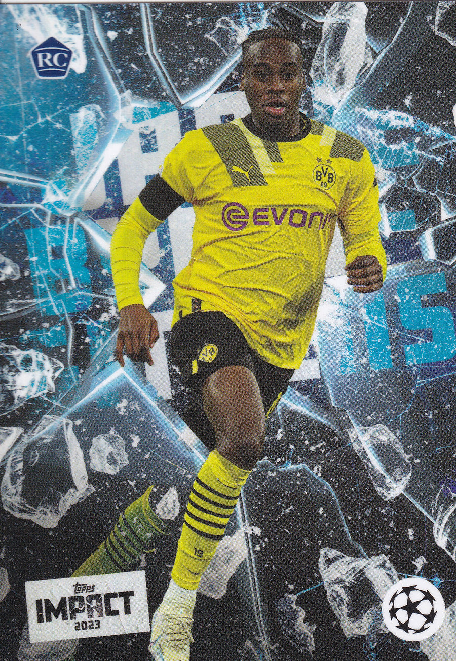 BORUSSIA DORTMUND - JAMIE BYNOE-GITTENS - ROOKIE CARD