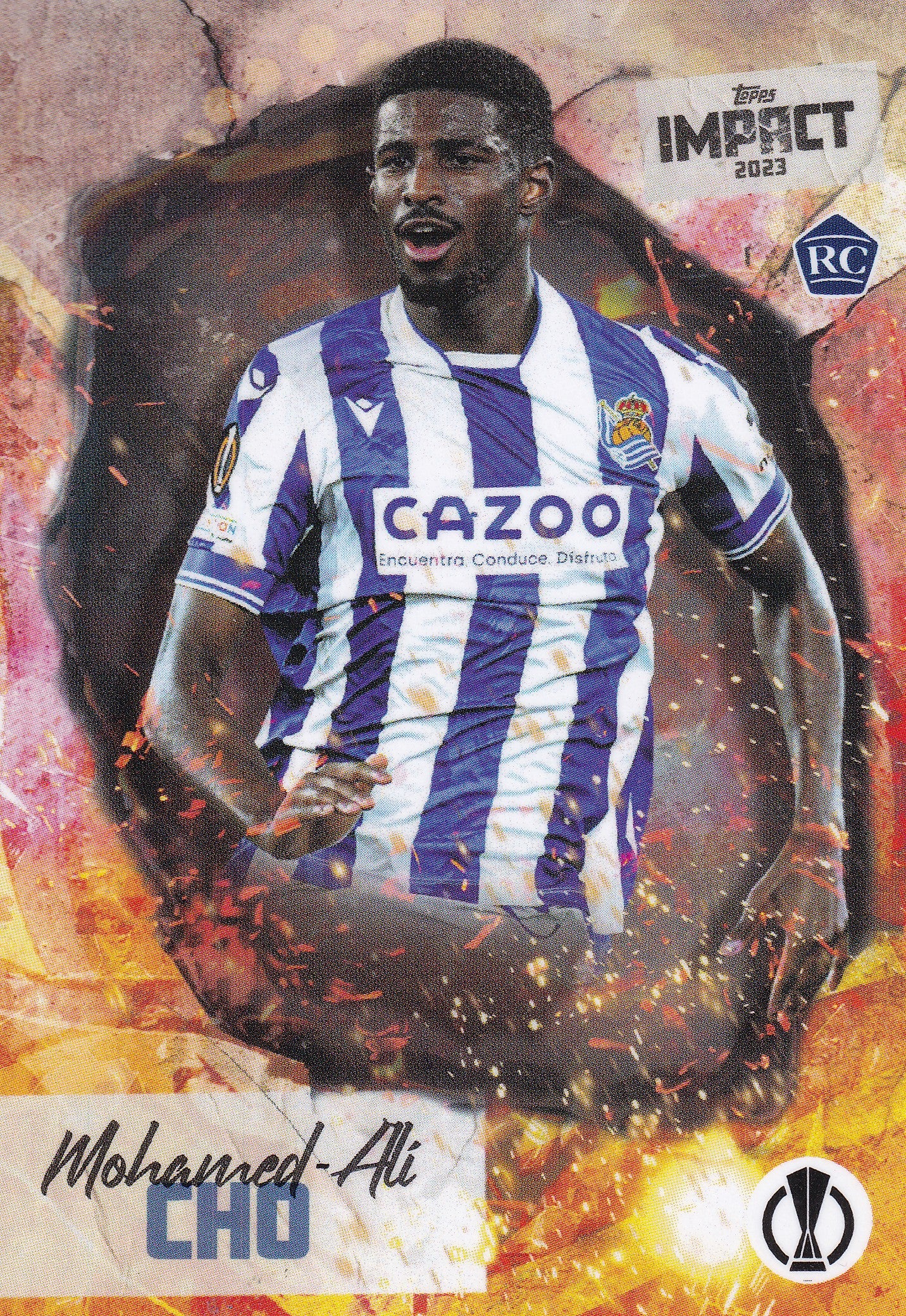 REAL SOCIEDAD - MOHAMED-ALI CHO - ROOKIE CARD
