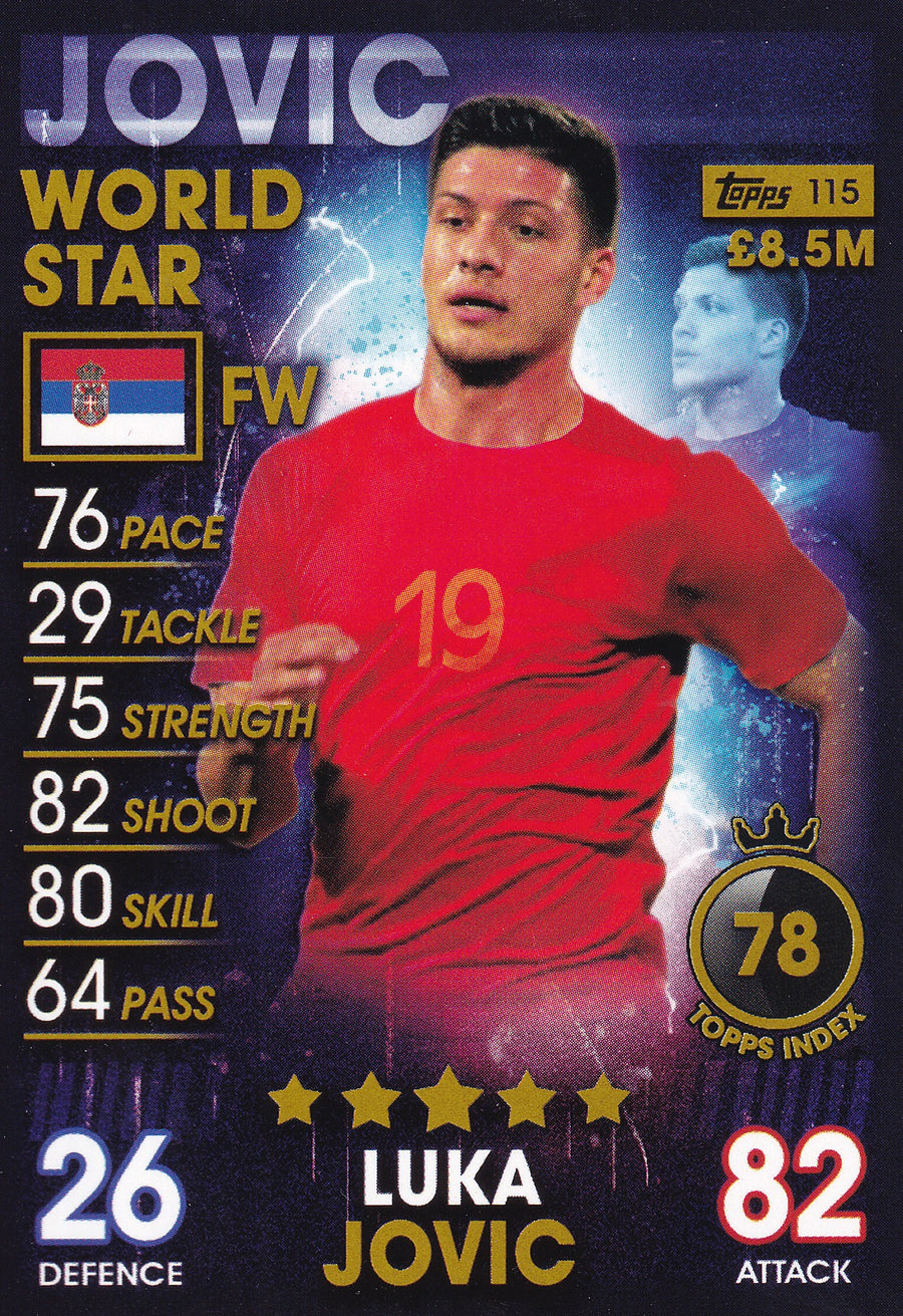 115. LUKA JOVIC - SERBIA - WORLD STAR