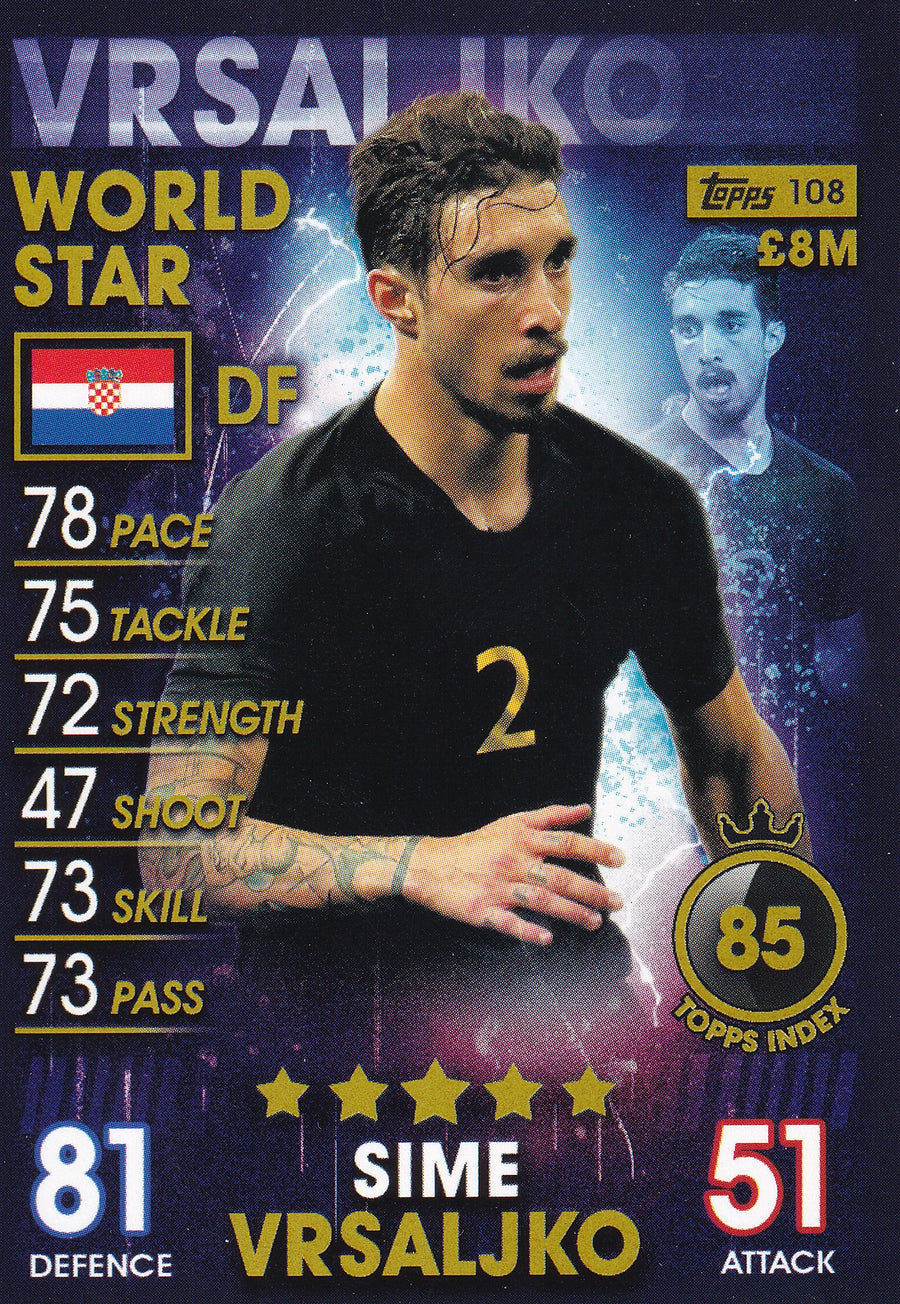 108. SIME VRSALJKO - CROATIA - WORLD STAR