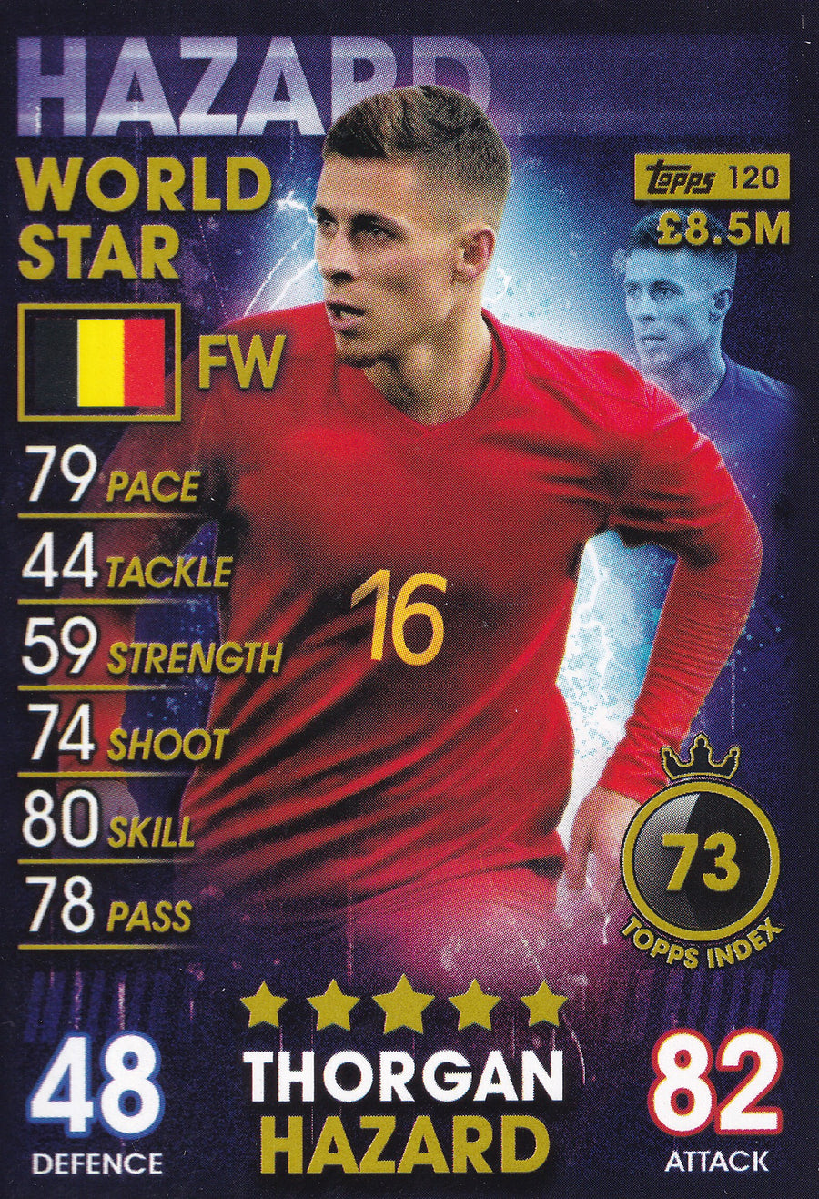120. THORGAN HAZARD - BELGIUM - WORLD STAR
