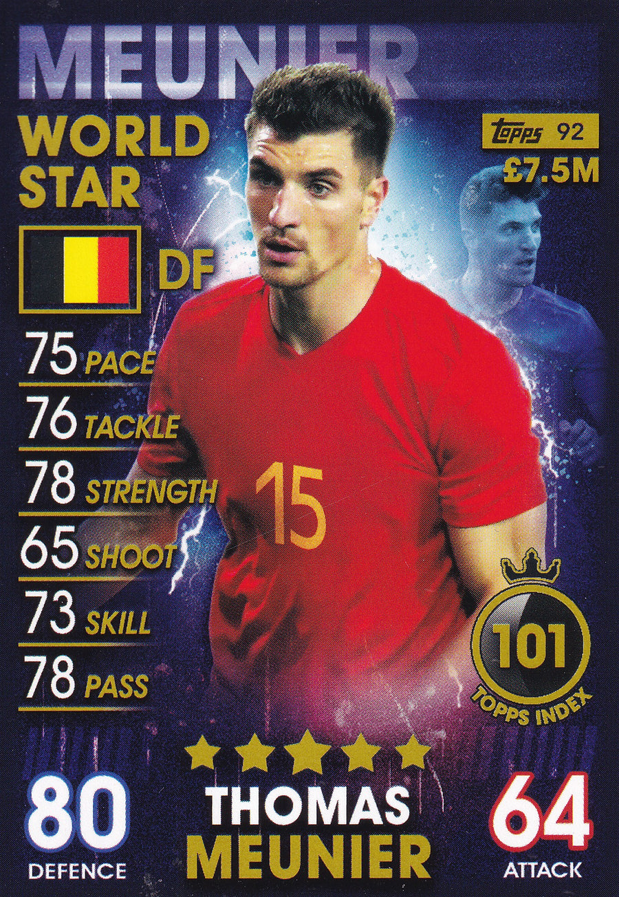 092. THOMAS MEUNIER - BELGIUM - WORLD STAR