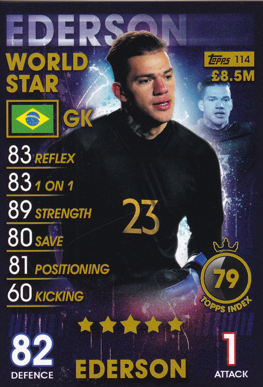 114. EDERSON - BRAZIL - WORLD STAR