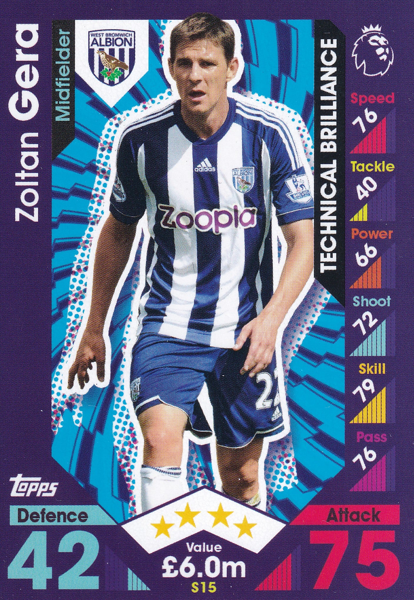 S-15. ZOLTAN GERA - WEST BROMWICH ALBION - TECHNICAL BRILLIANCE