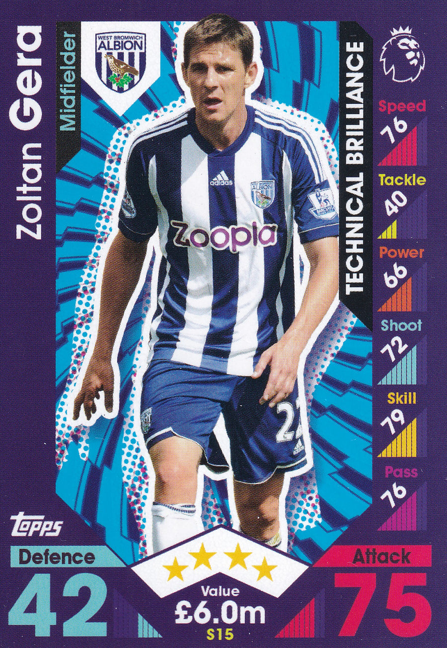S-15. ZOLTAN GERA - WEST BROMWICH ALBION - TECHNICAL BRILLIANCE