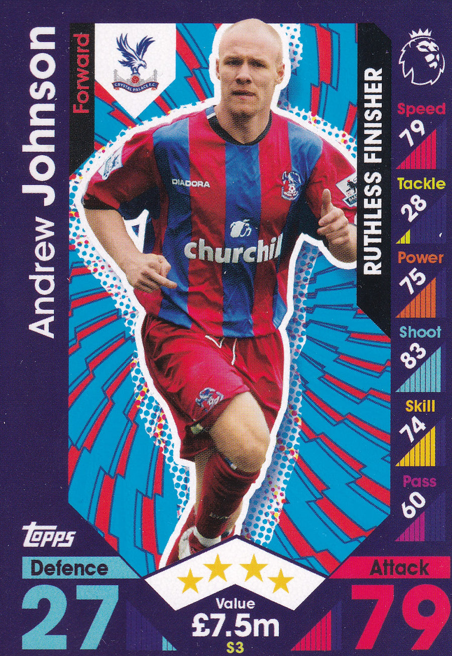S-03. ANDREW JOHNSON - CRYSTAL PALACE - RUTHLESS FINISHER