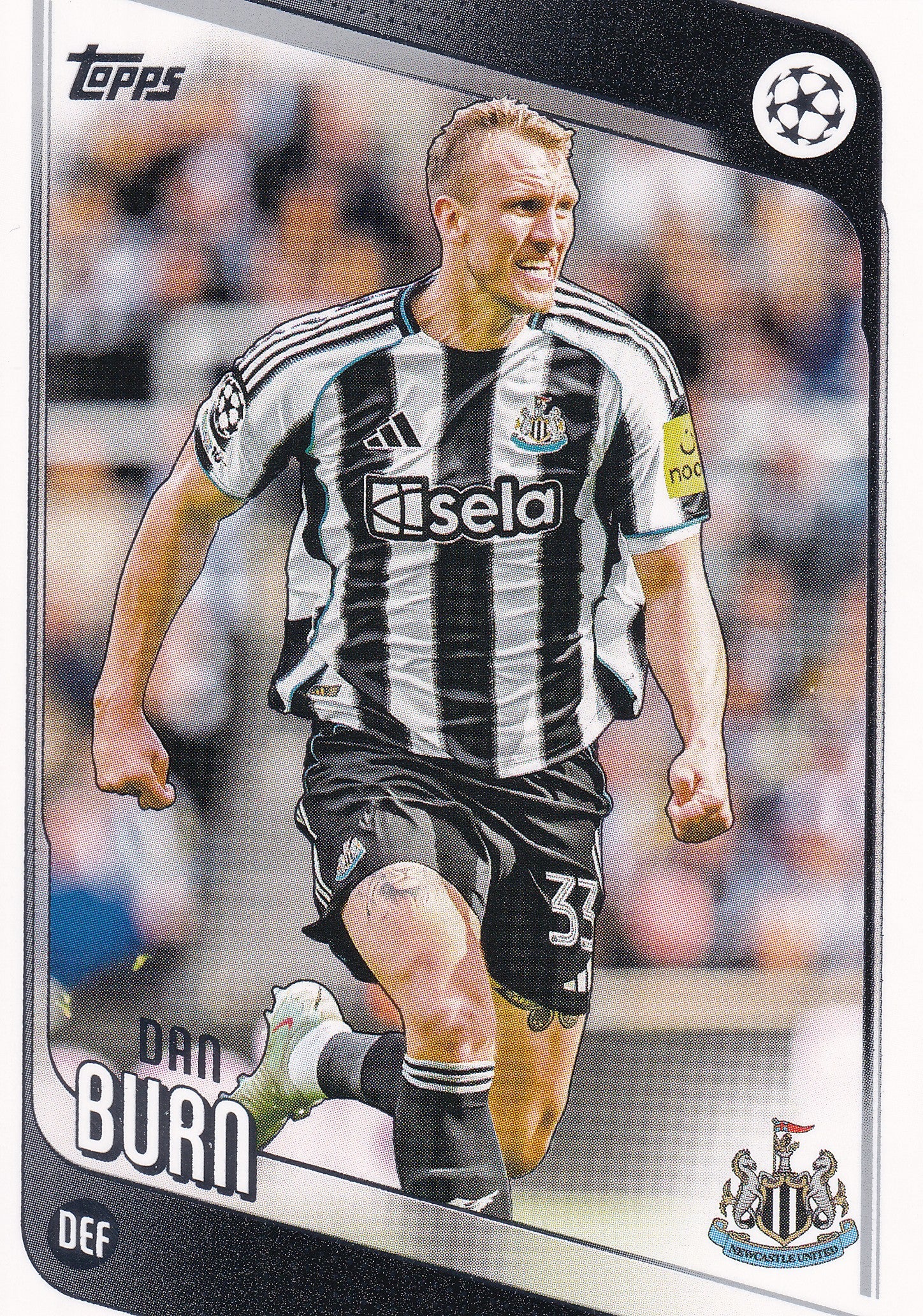 091. DAN BURN - NEWCASTLE UNITED