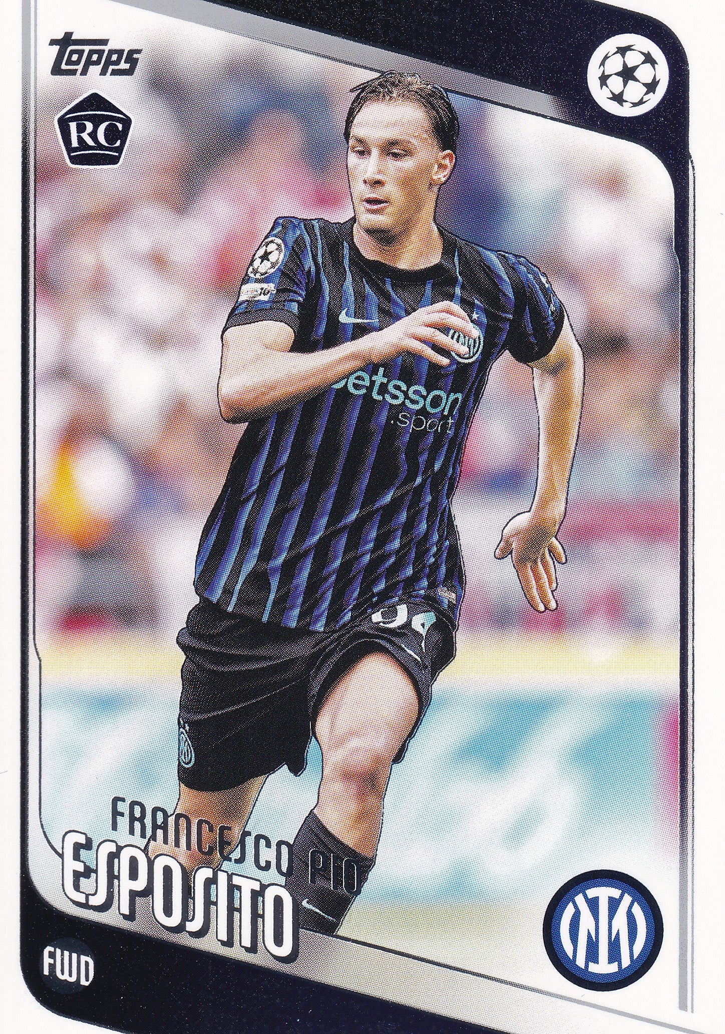 163. FRANCESCO PIO ESPOSITO - FC INTERNAZIONALE MILANO - ROOKIE CARD