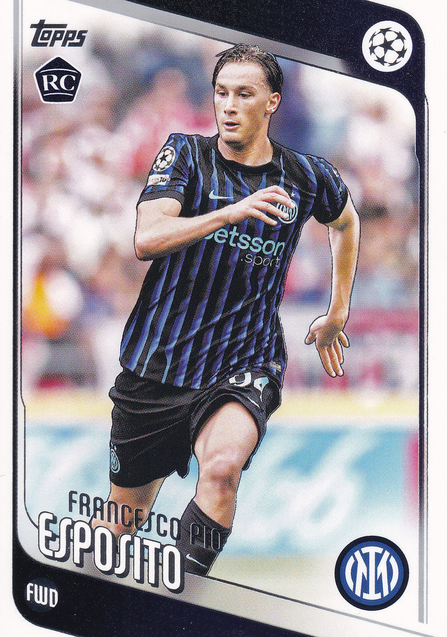 163. FRANCESCO PIO ESPOSITO - FC INTERNAZIONALE MILANO - ROOKIE CARD
