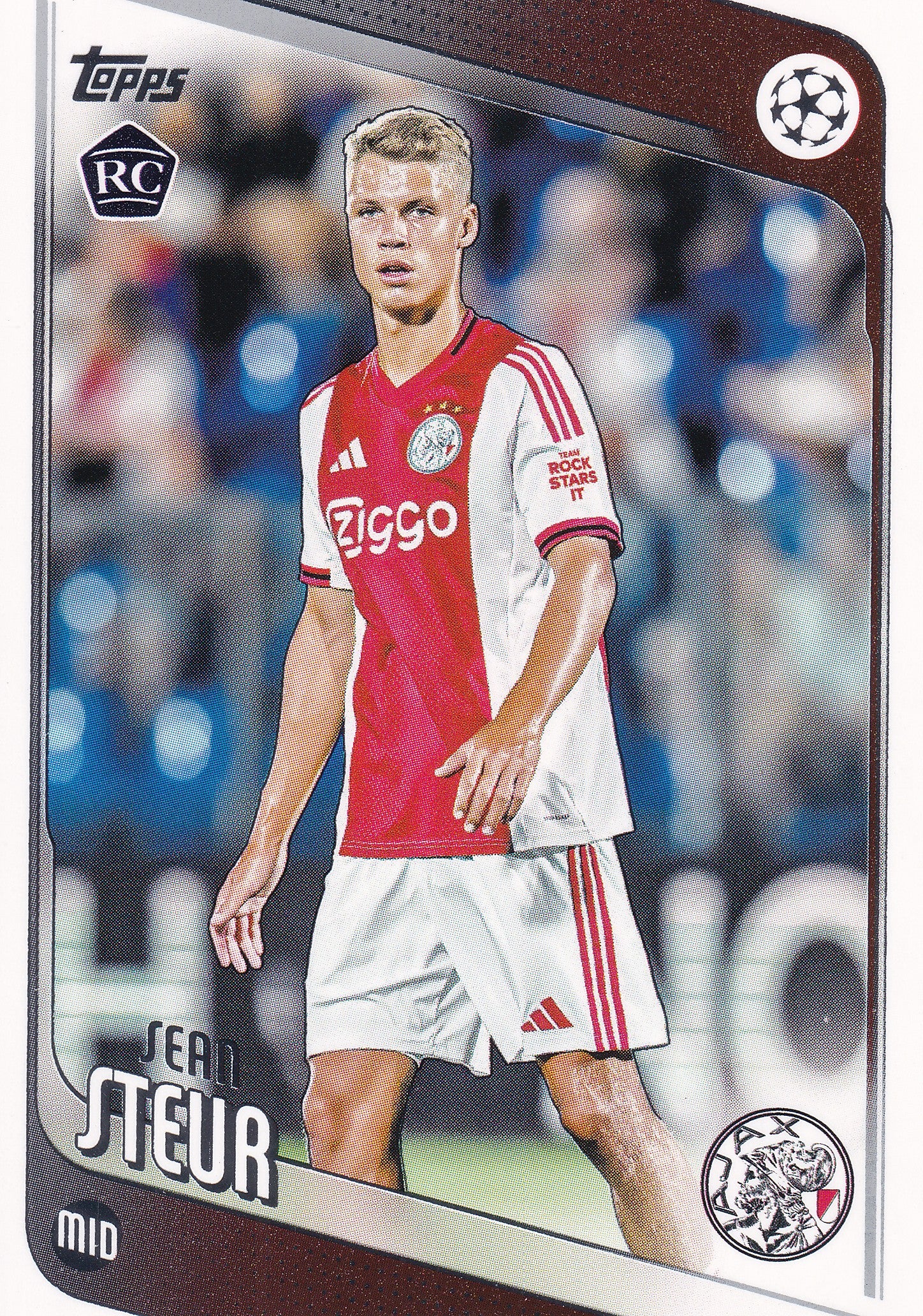 043. SEAN STEUR - AFC AJAX - ROOKIE CARD
