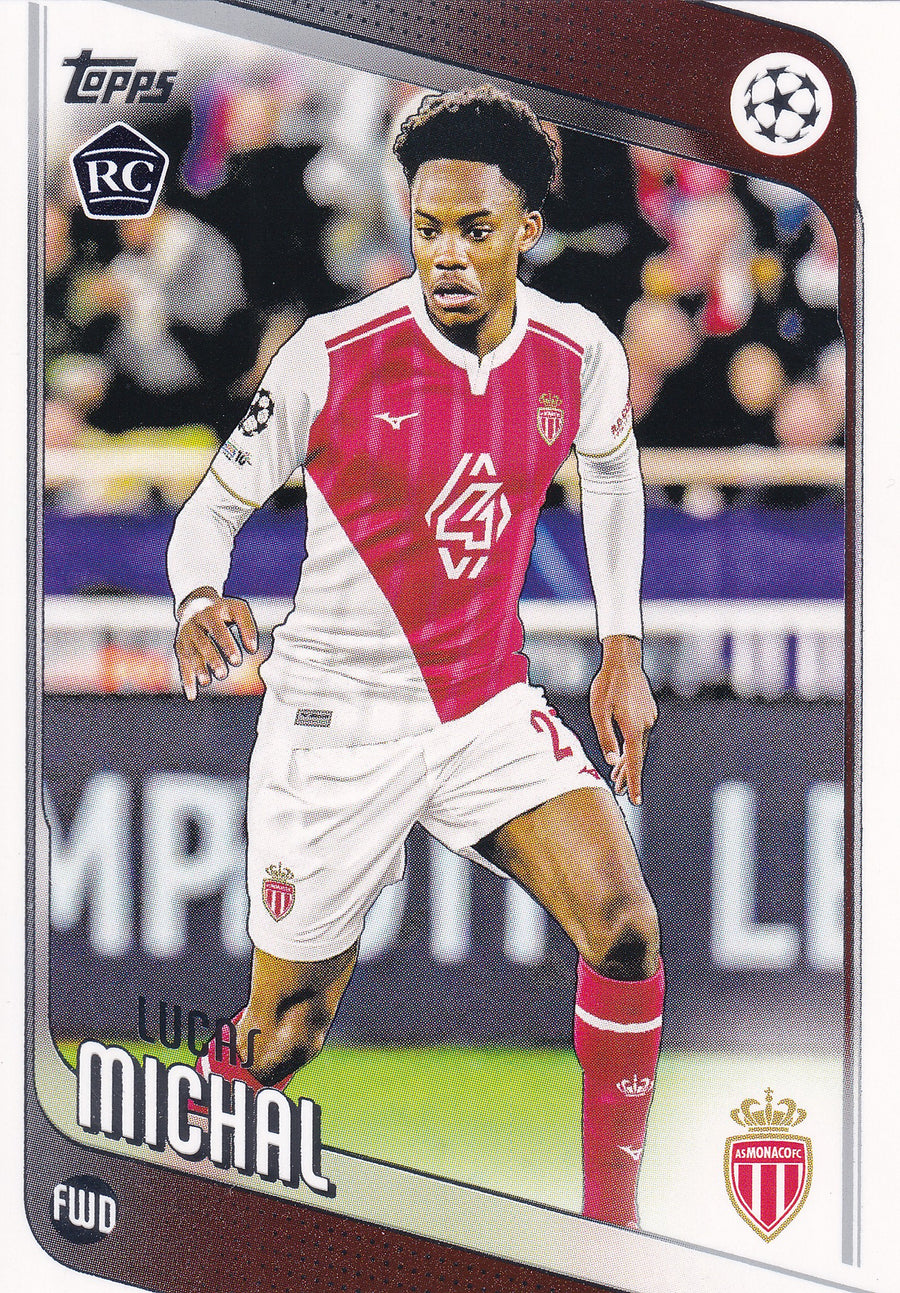 094. LUCAS MICHAL - AS ROMA - ROOKIE CARD