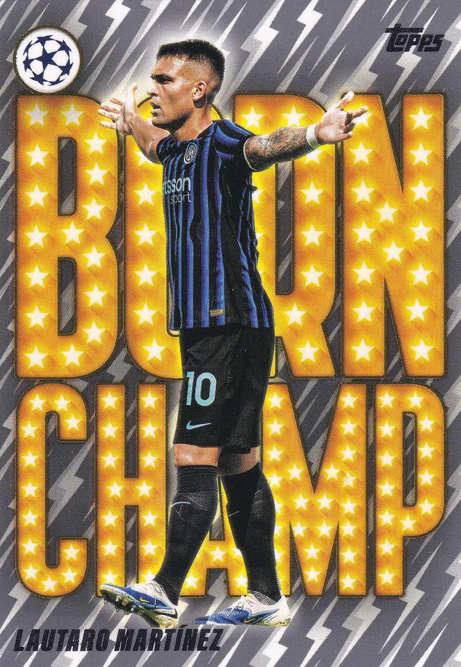 BC-07. LAUTARO MARTINEZ - FC INTERNAZIONALE MILANO - BORN CHAMP