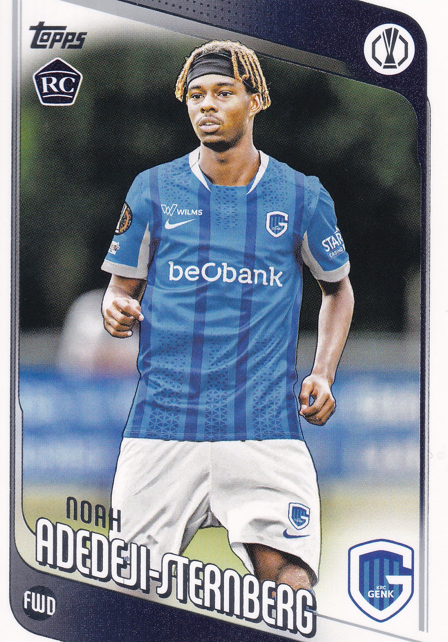122. NOAH ADEDEJI-STERNBERG - GENK - ROOKIE CARD