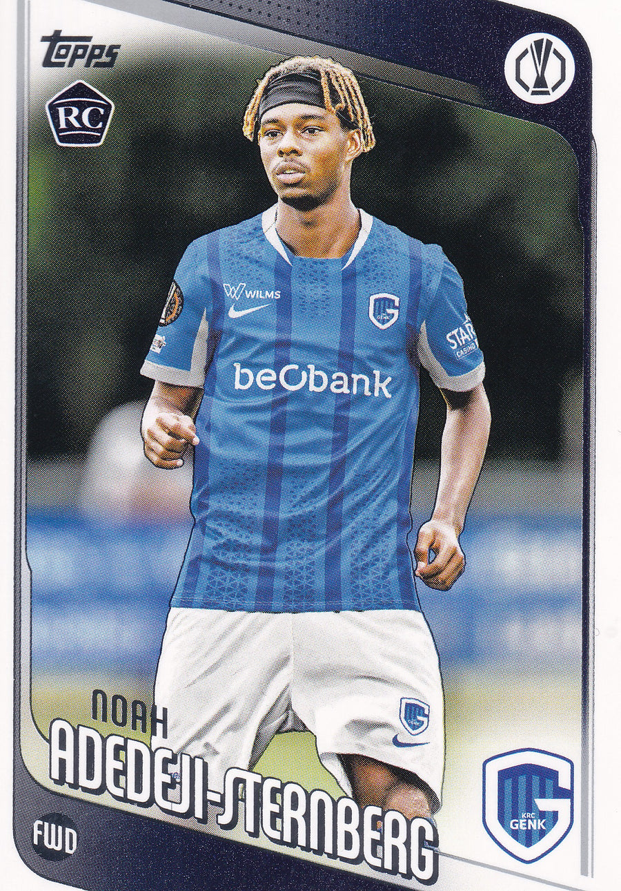 122. NOAH ADEDEJI-STERNBERG - GENK - ROOKIE CARD