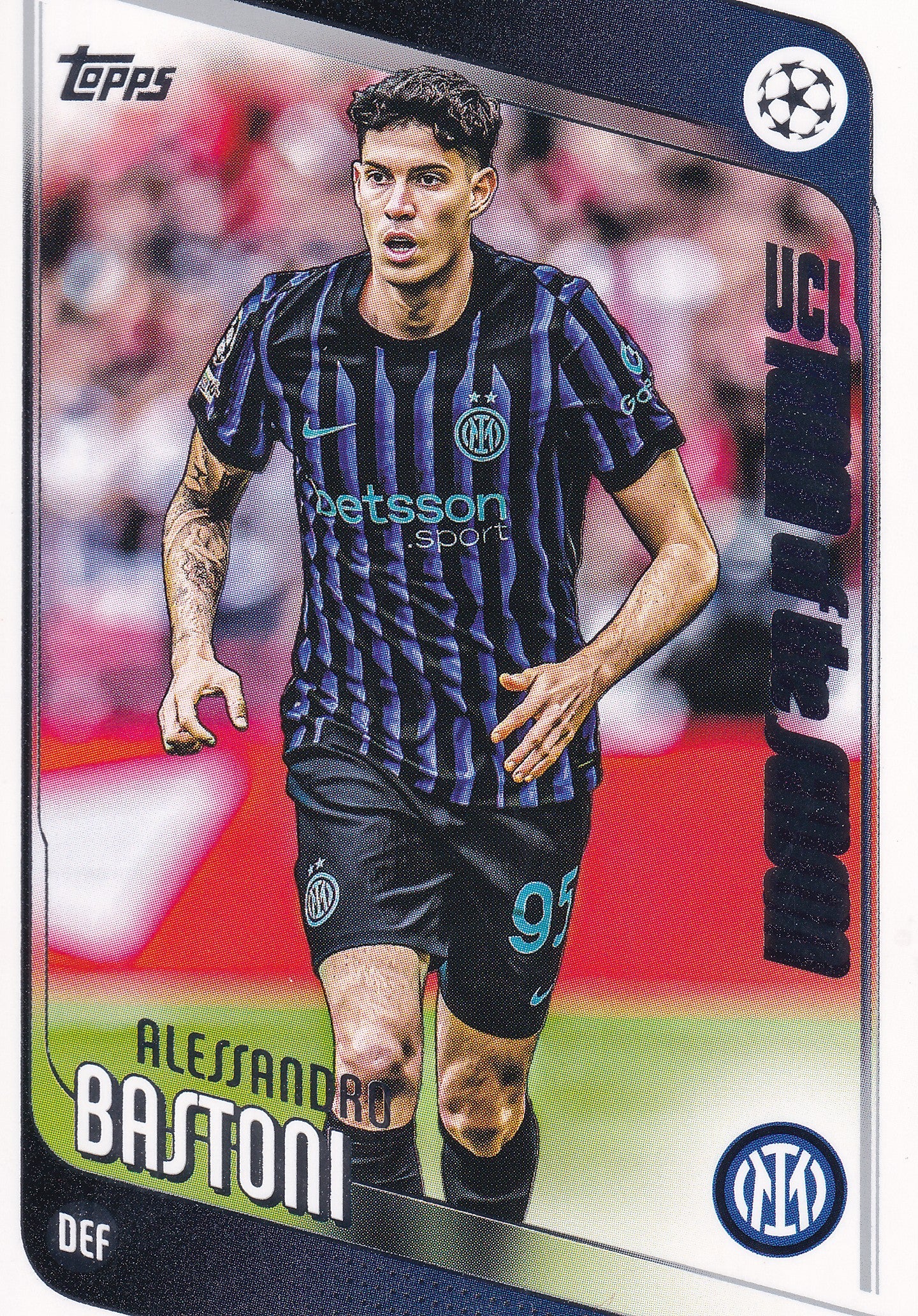 143. ALESSANDRO BASTONI - FC INTERNAZIONALE MILANO - UCL TEAM OF THE SEASON