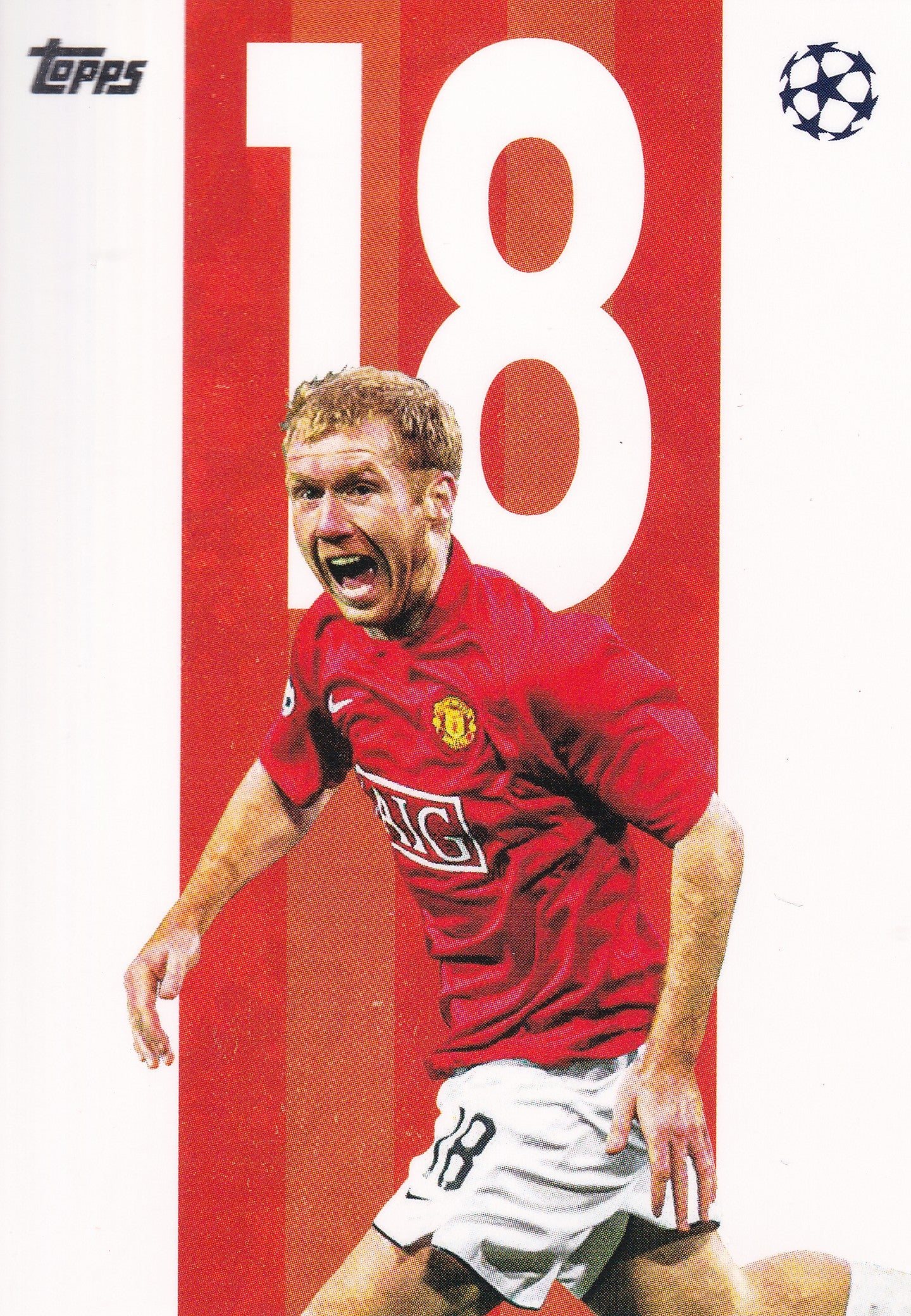 BB-06. PAUL SCHOLES - MANCHESTER UNITED - BEST OF THE BEST LEGENDARY NUMBERS