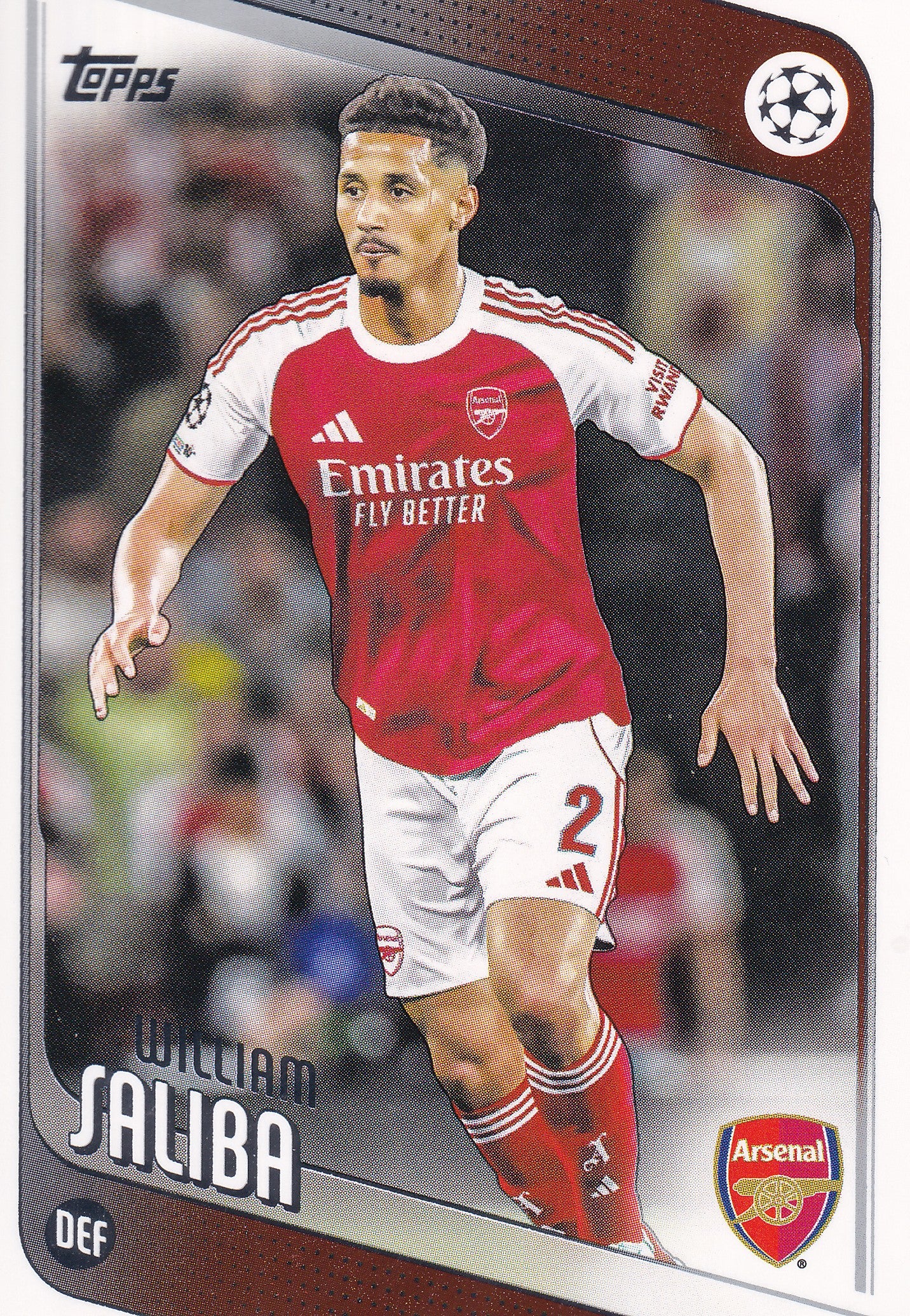 113. WILLIAM SALIBA - ARSENAL