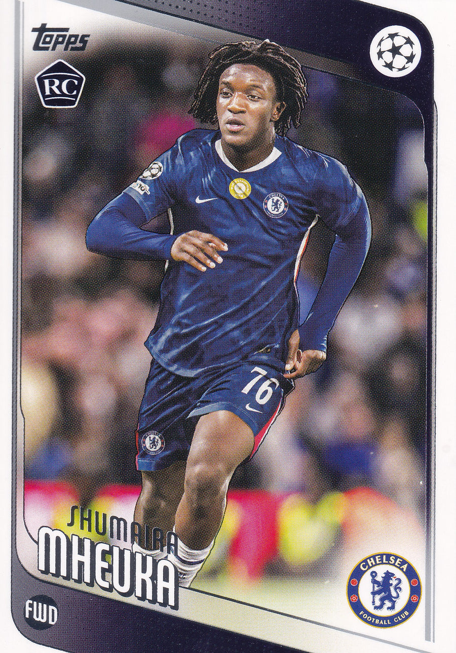 032. SHUMAIRA MHEUKA - CHELSEA - ROOKIE CARD