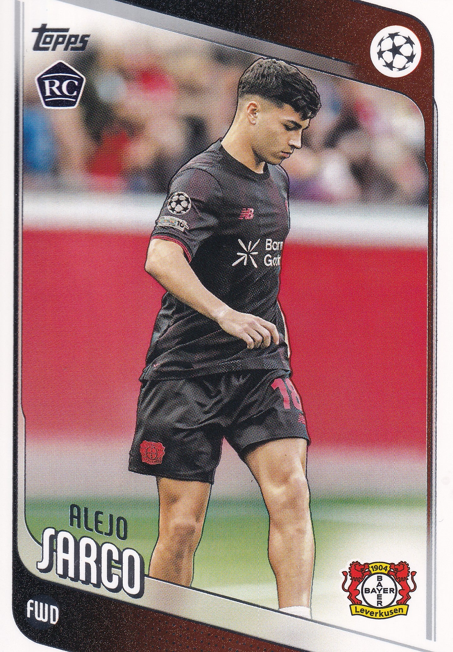 044. ALEJO SARCO - BAYER 04 LEVERKUSEN - ROOKIE CARD