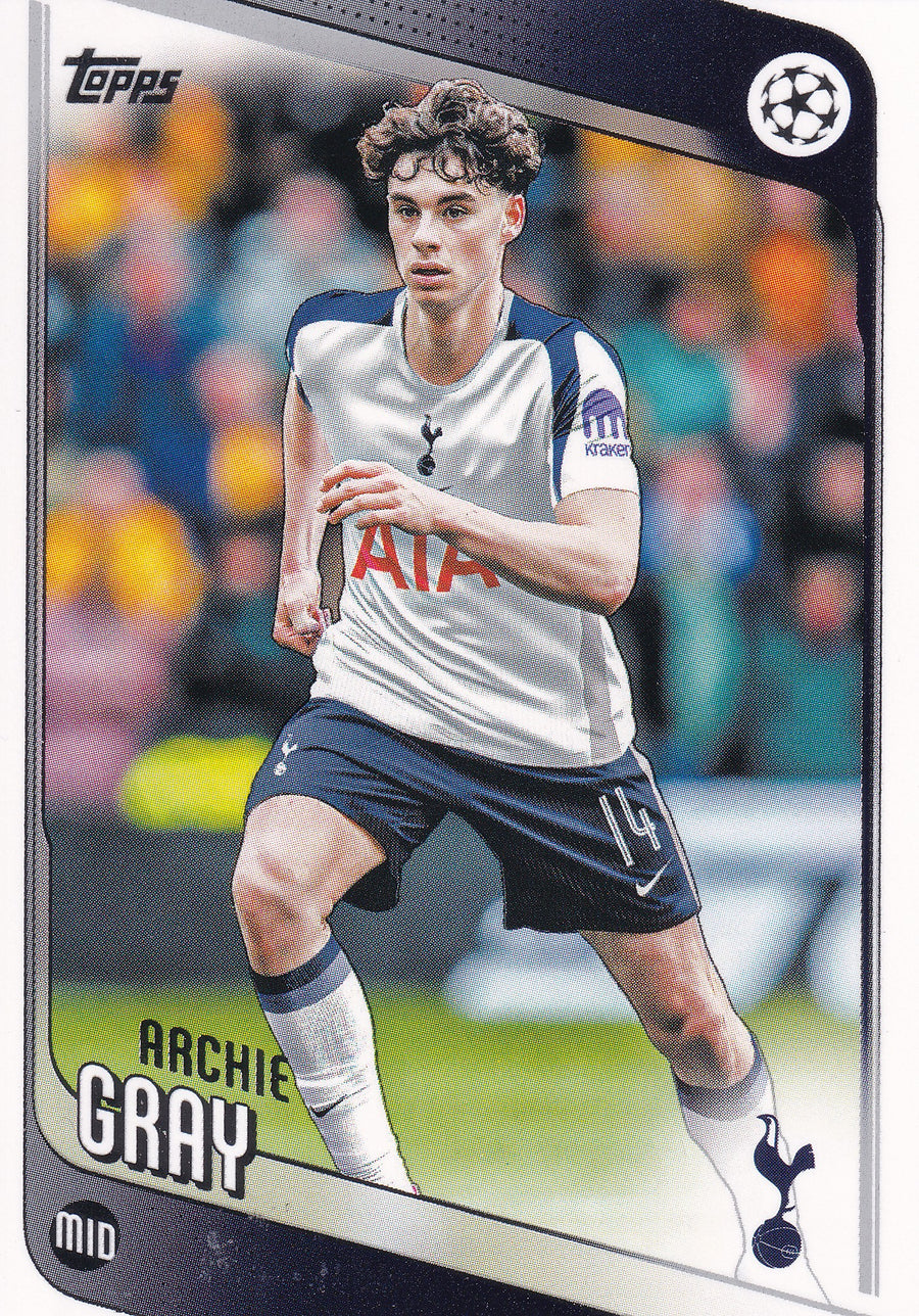 165. ARCHIE GRAY - TOTTENHAM HOTSPUR
