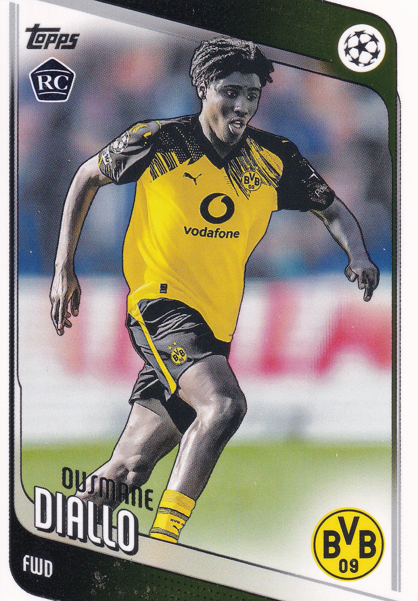 120. OUSMANE DIALLO - BORUSSIA DORTMUND - ROOKIE CARD