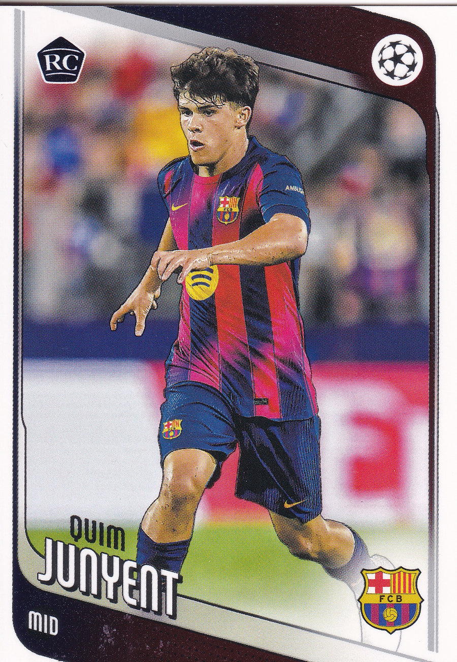 093. QUIM JUNYENT - FC BARCELONA - ROOKIE CARD